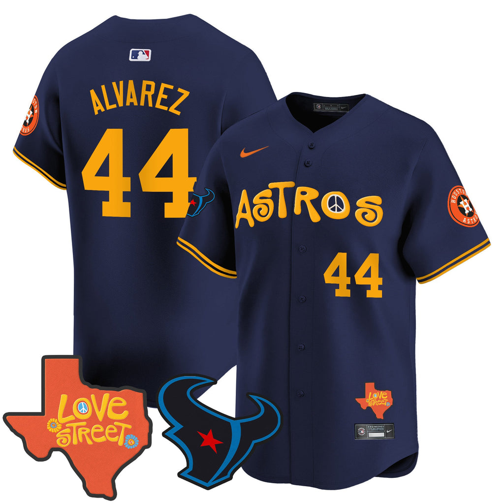 Men’s Love Street & Texans Patch Vapor Premier Limited Jersey