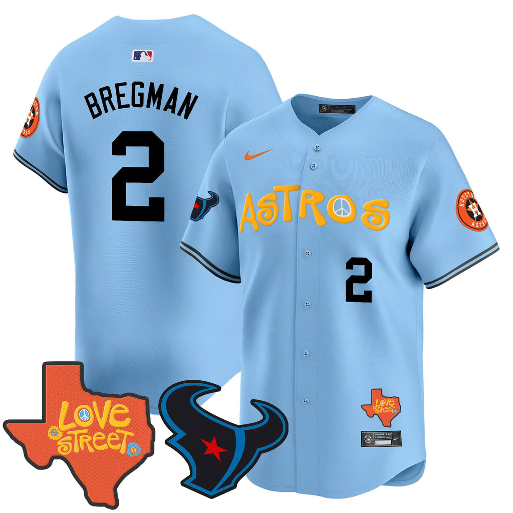 Men’s Love Street & Texans Patch Vapor Premier Limited Jersey