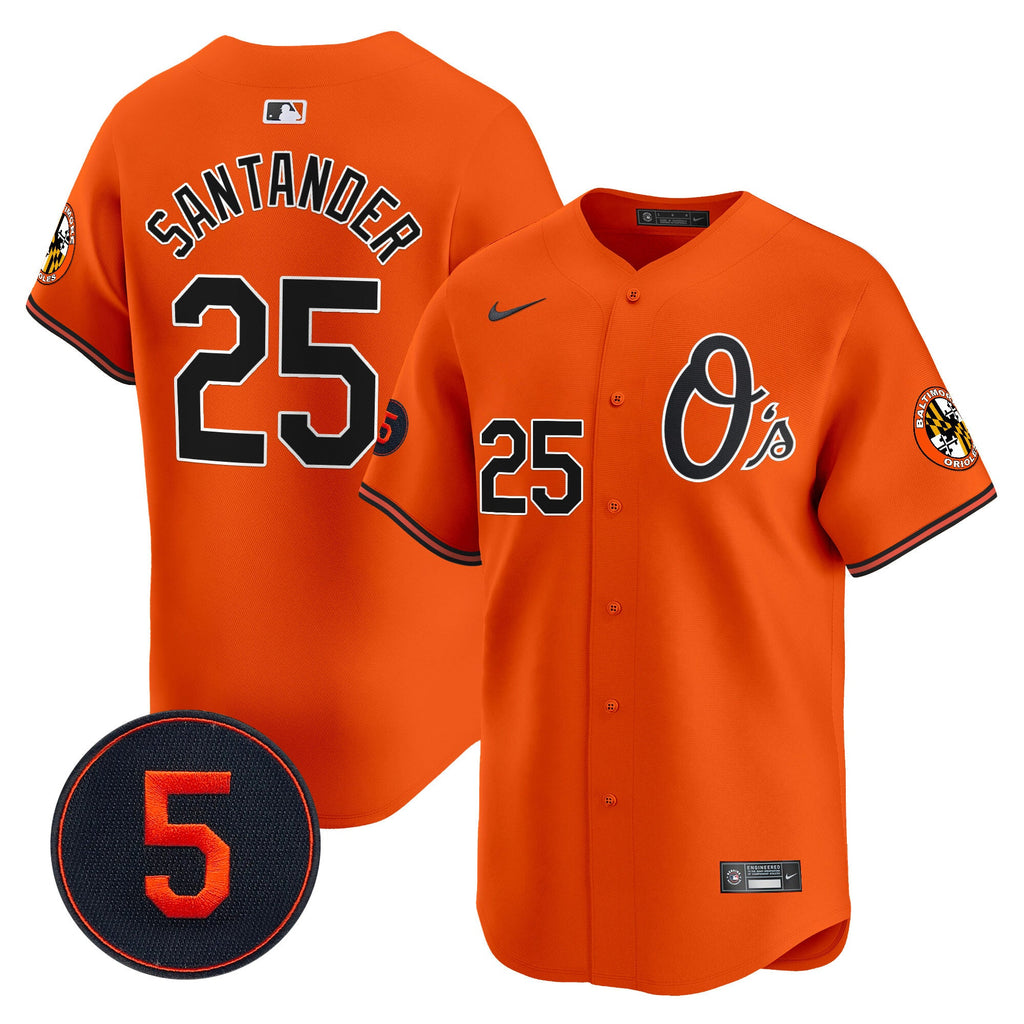 Men’s Baltimore Robinson Patch Vapor Premier Limited Jersey V4