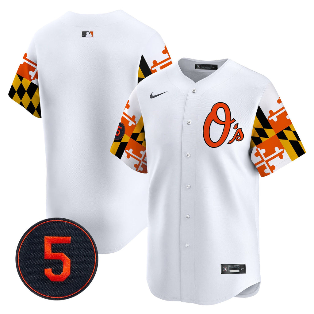 Men’s Baltimore Robinson Patch Vapor Premier Limited Jersey V5
