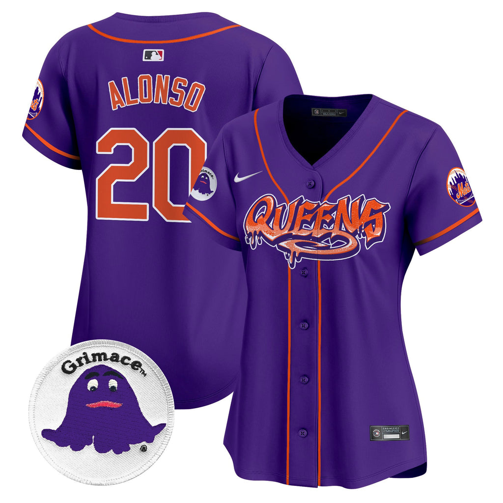 Women’s Queens Graffiti Vapor Premier Limited Jersey