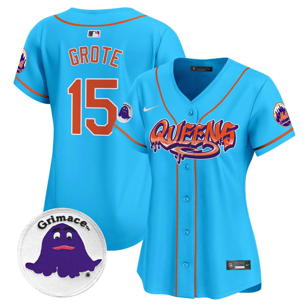 Women’s Queens Graffiti Vapor Premier Limited Jersey