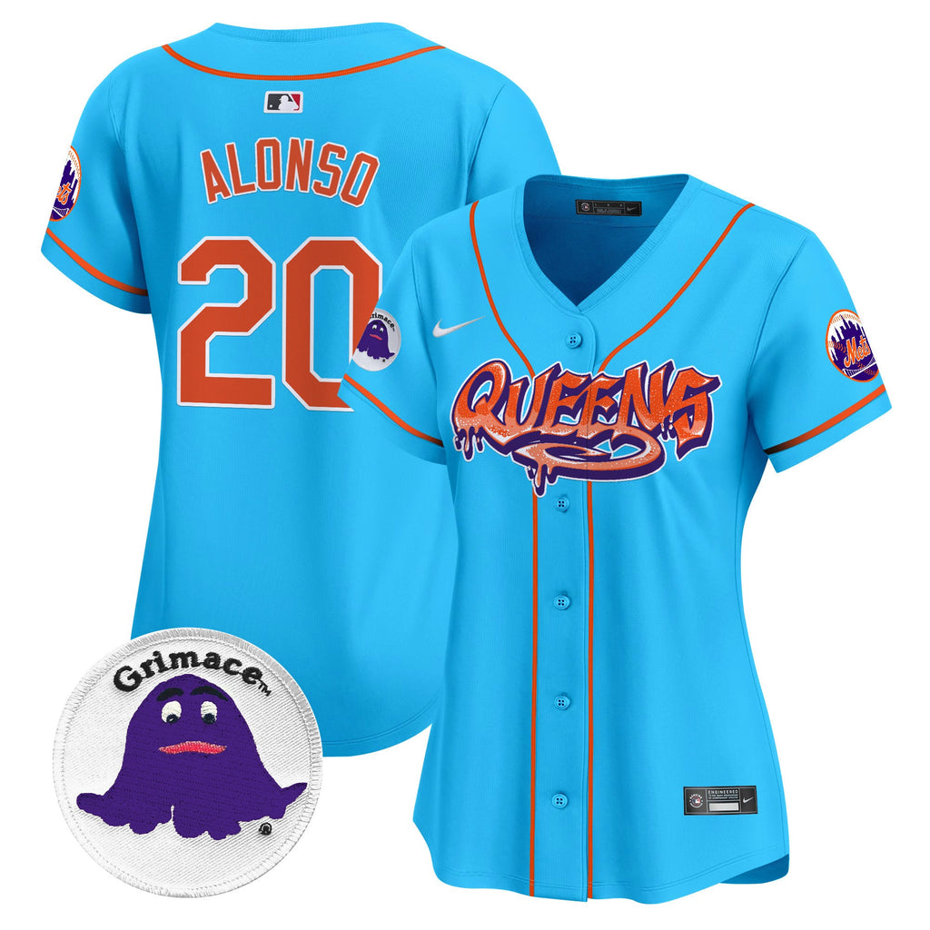 Women’s Queens Graffiti Vapor Premier Limited Jersey
