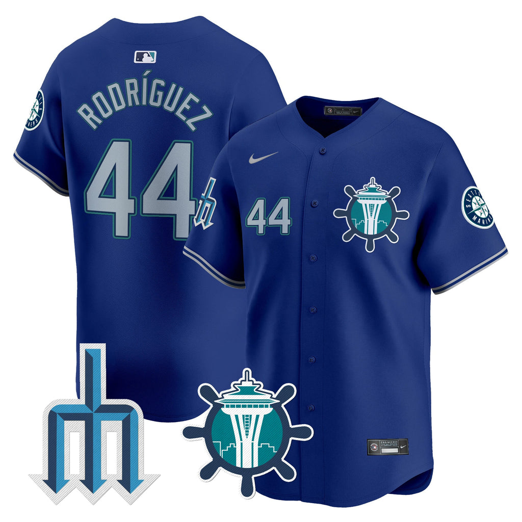 Men’s Seattle Trident Patch Vapor Premier Limited Jersey