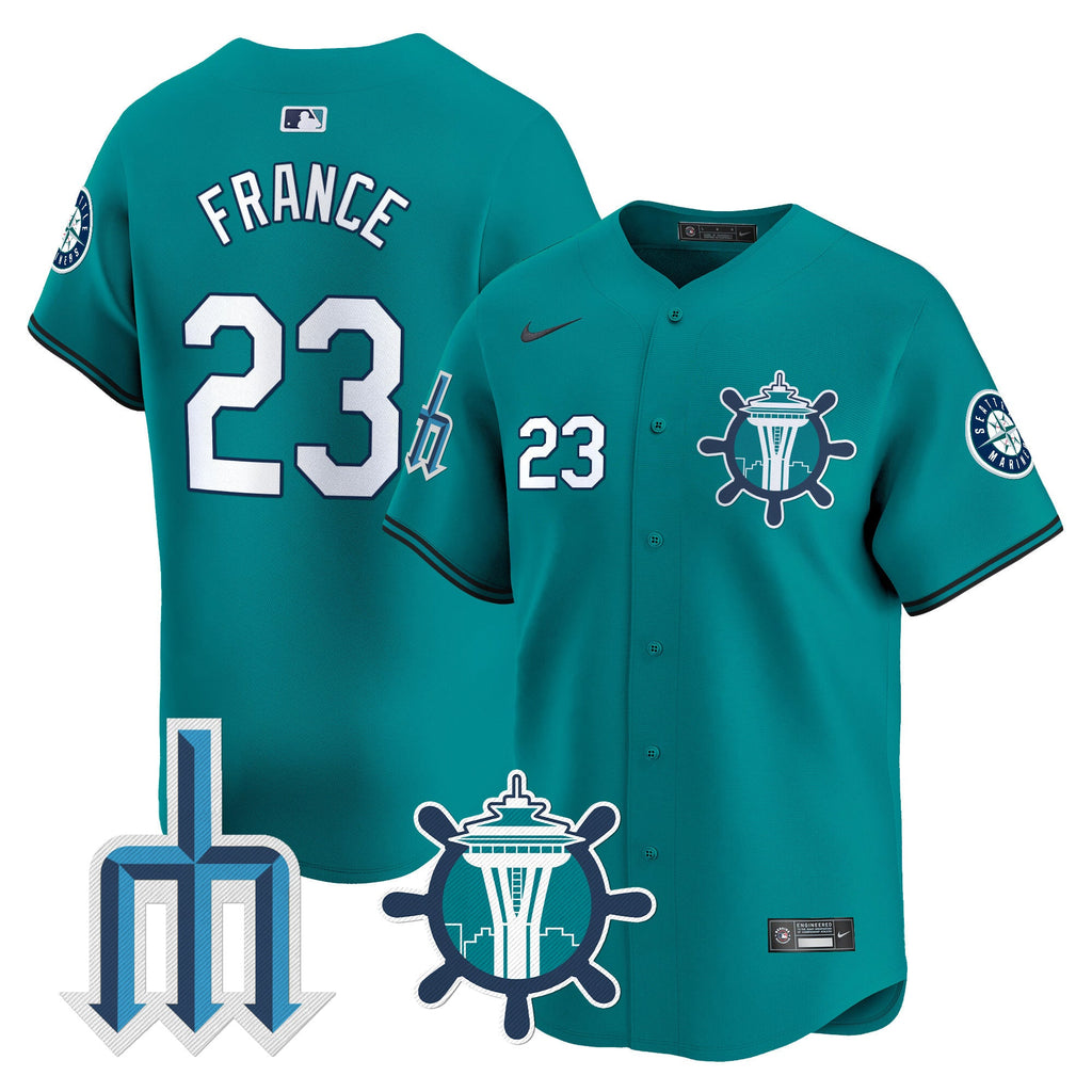Men’s Seattle Trident Patch Vapor Premier Limited Jersey