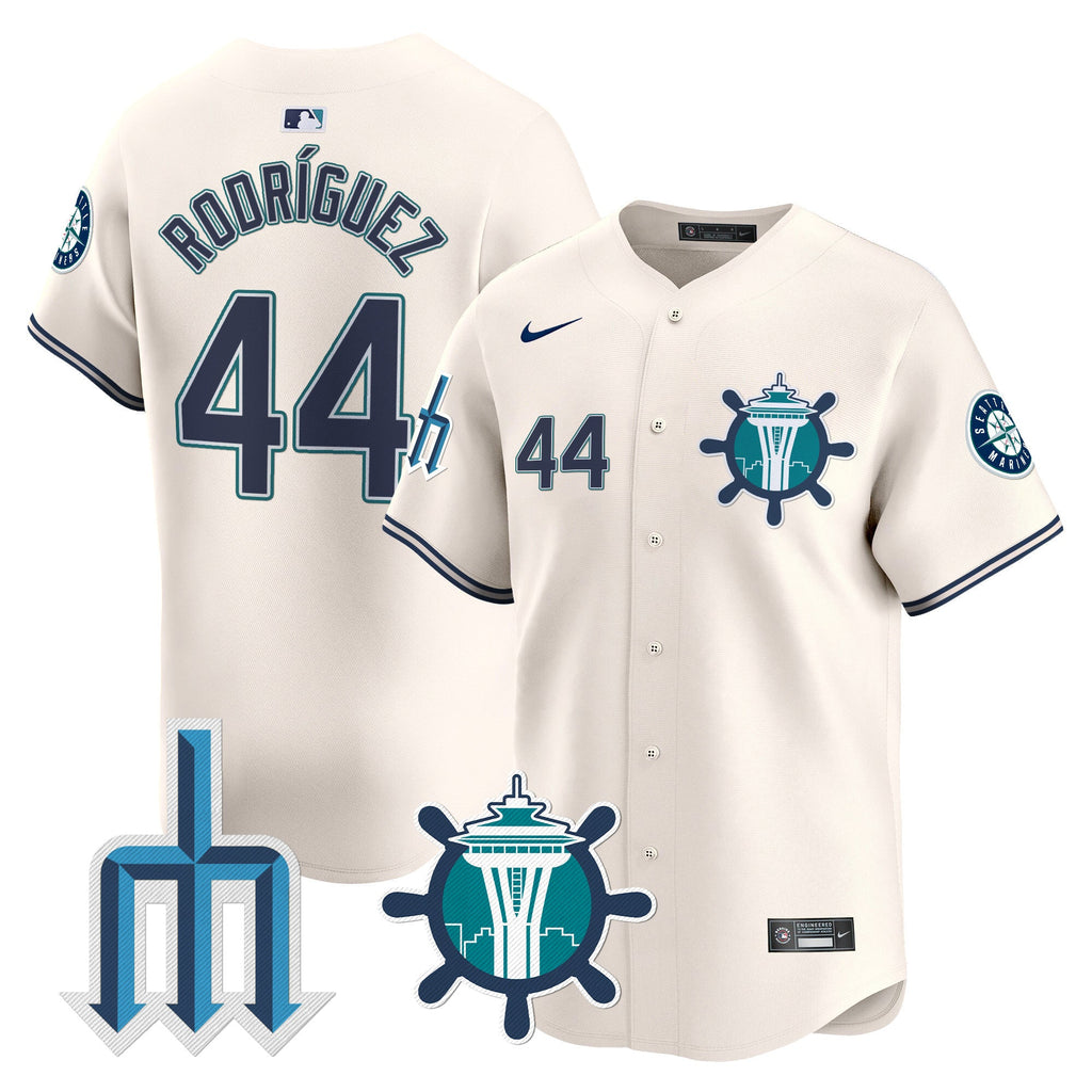 Men’s Seattle Trident Patch Vapor Premier Limited Jersey