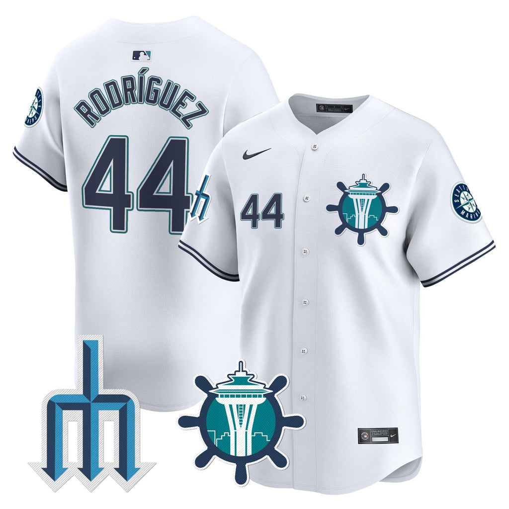 Men’s Seattle Trident Patch Vapor Premier Limited Jersey
