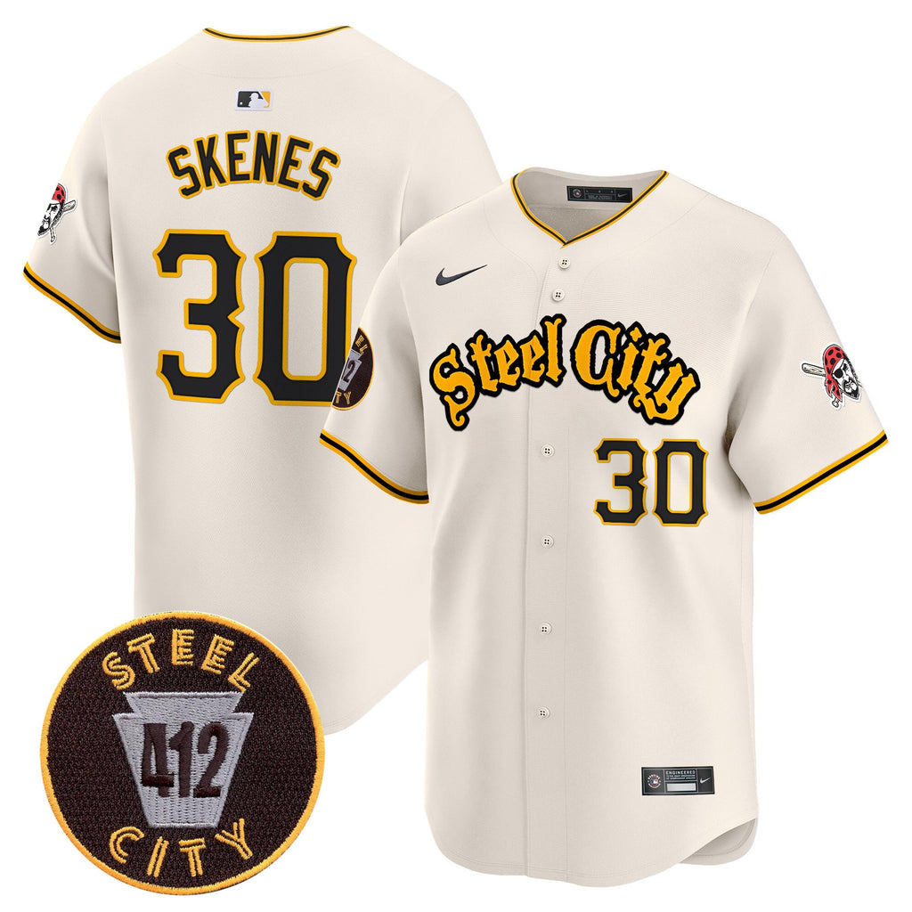 Men’s Pittsburgh 412 Patch Vapor Premier Limited Jersey