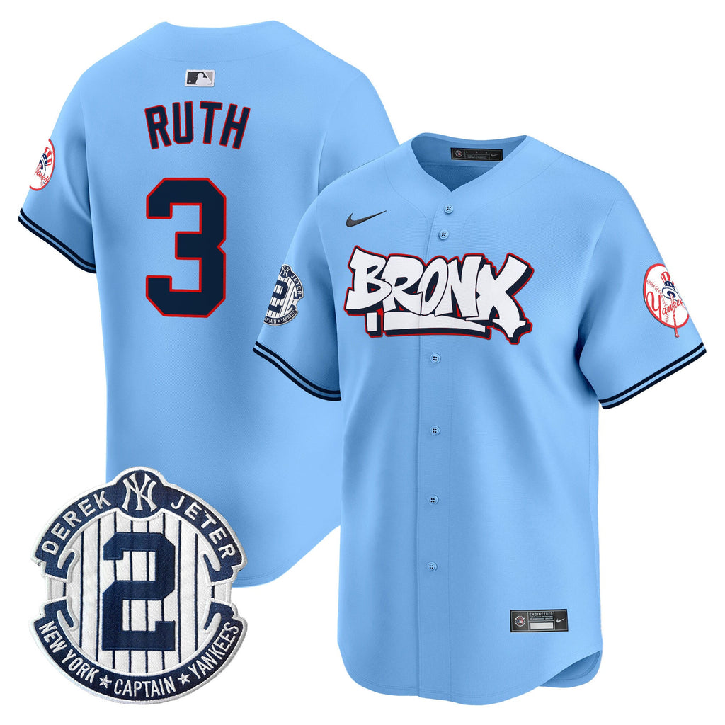 Unisex New York The Bronx Graffiti Vapor Premier Limited Jersey V4