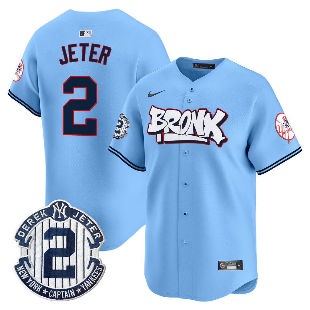 Unisex New York The Bronx Graffiti Vapor Premier Limited Jersey V4