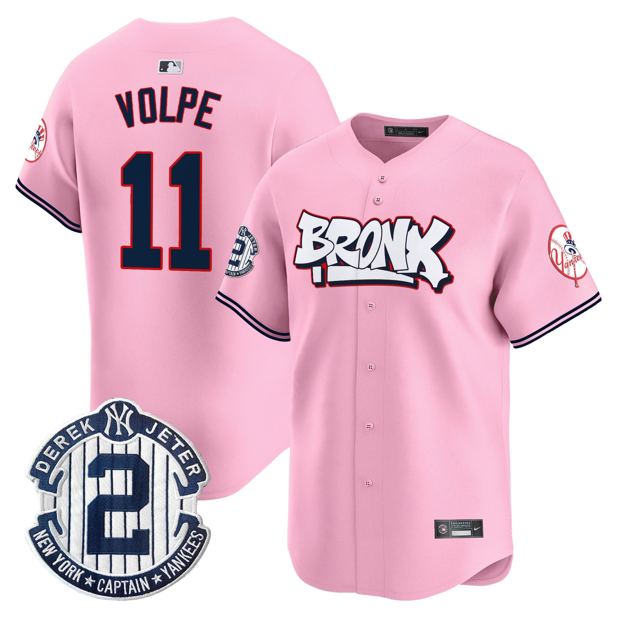 Unisex New York The Bronx Graffiti Vapor Premier Limited Jersey V4