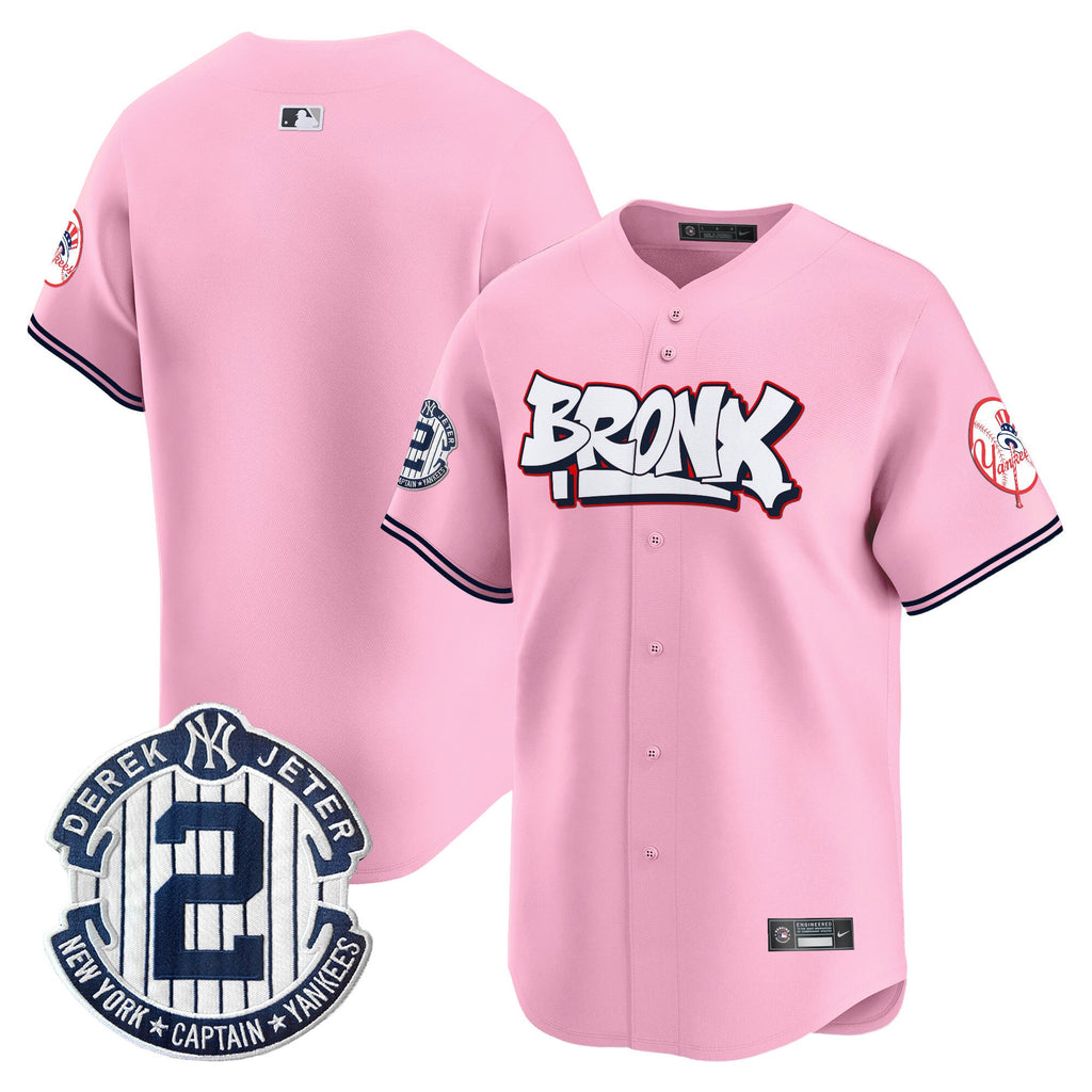 Unisex New York The Bronx Graffiti Vapor Premier Limited Jersey V4