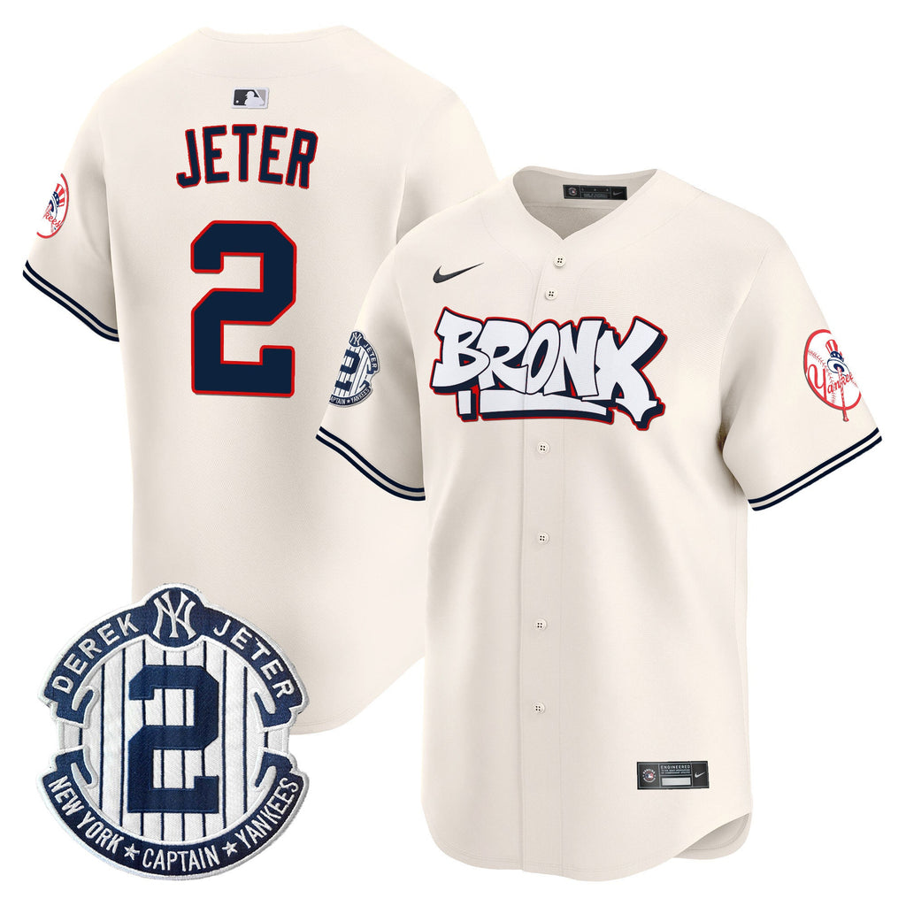 Unisex New York The Bronx Graffiti Vapor Premier Limited Jersey V4