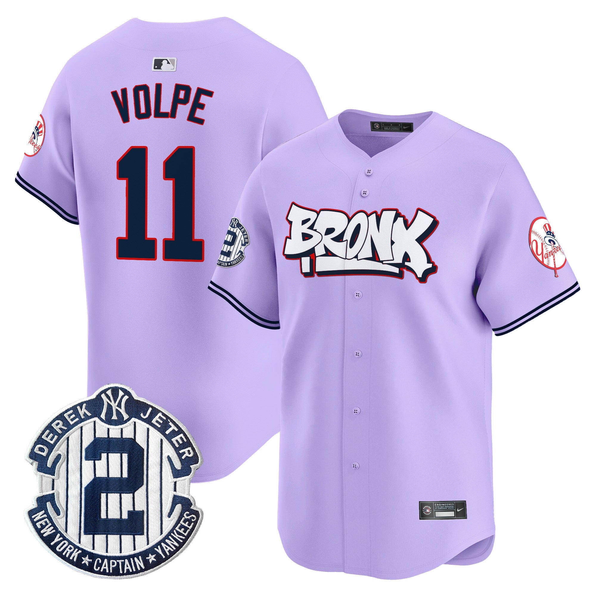 Unisex New York The Bronx Graffiti Vapor Premier Limited Jersey V4