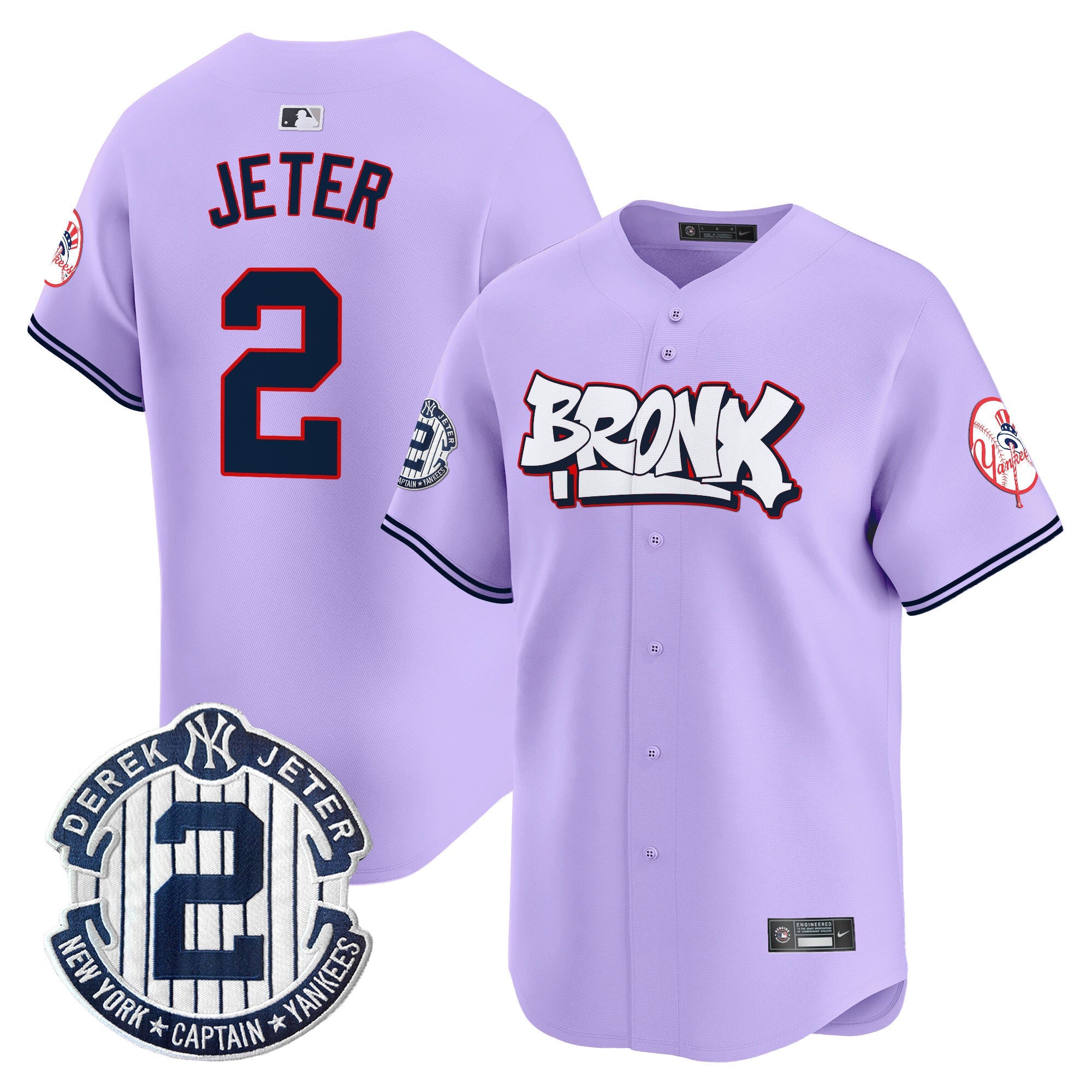 Unisex New York The Bronx Graffiti Vapor Premier Limited Jersey V4