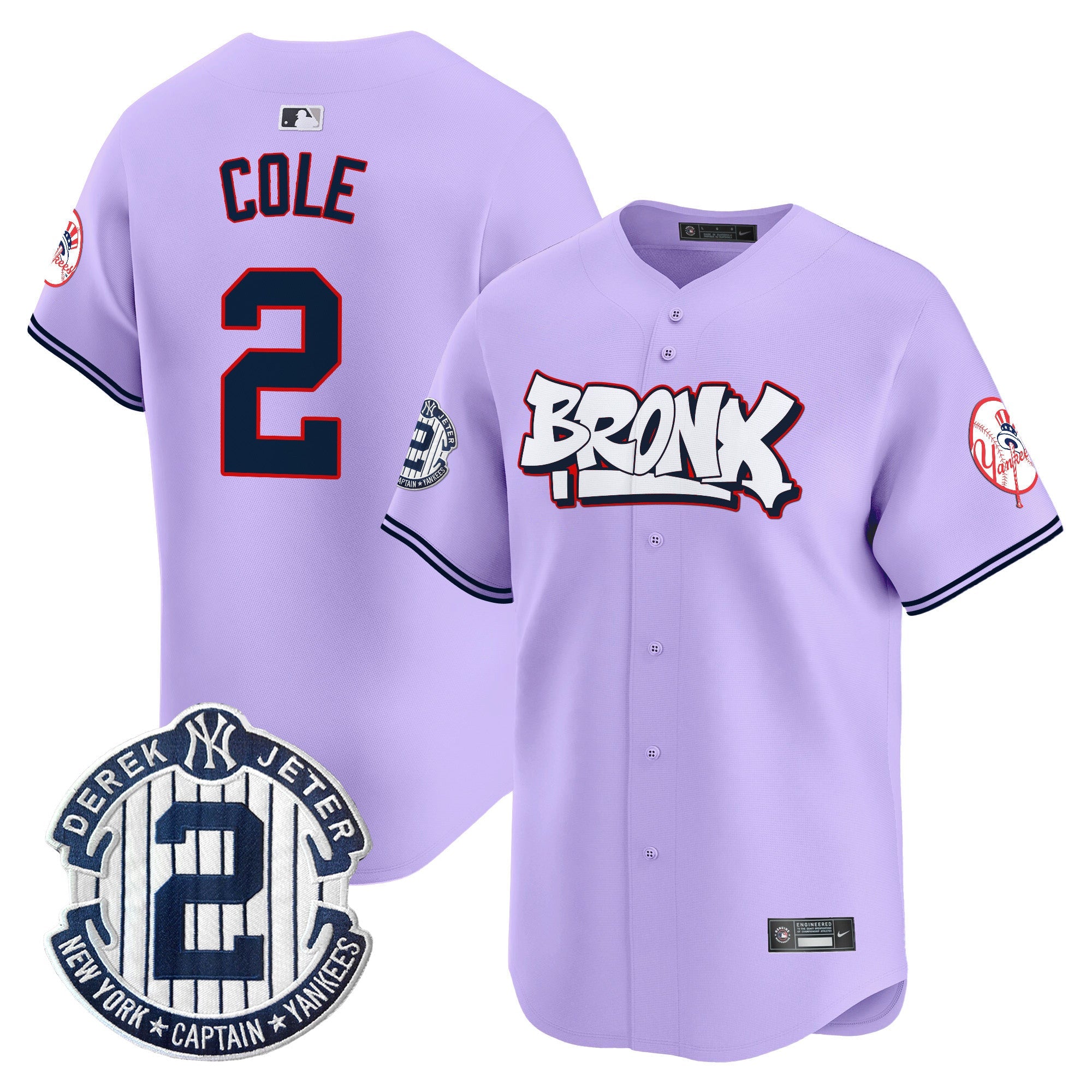 Unisex New York The Bronx Graffiti Vapor Premier Limited Jersey V4