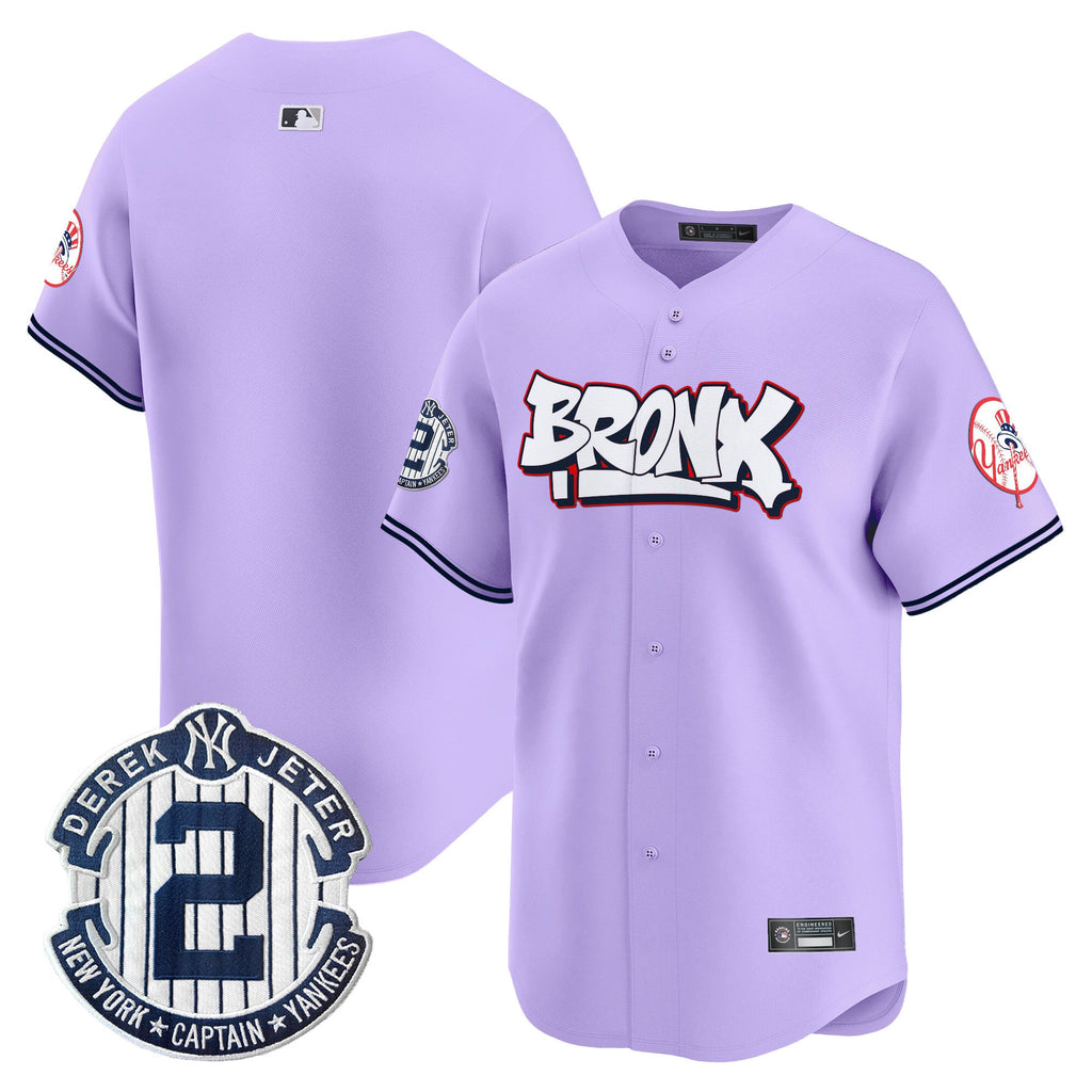 Unisex New York The Bronx Graffiti Vapor Premier Limited Jersey V4