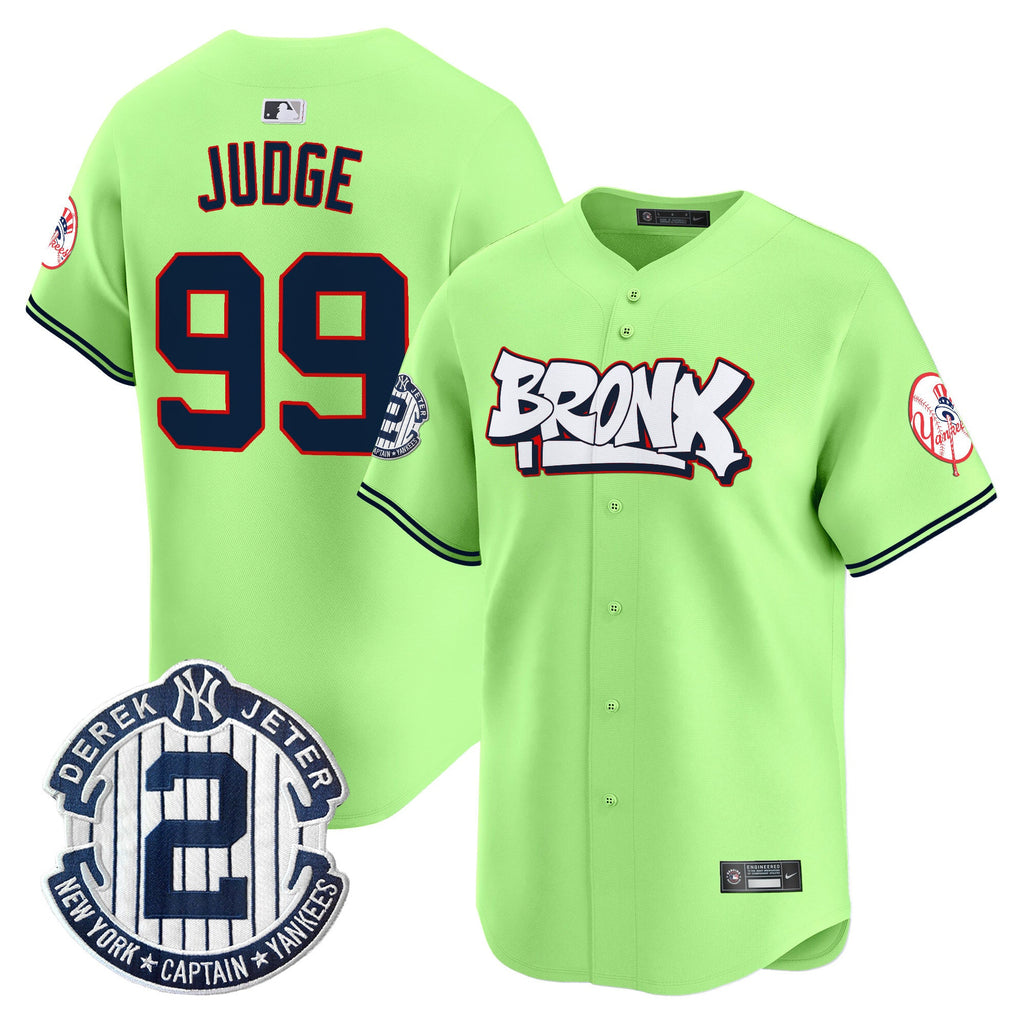 Unisex New York The Bronx Graffiti Vapor Premier Limited Jersey V4