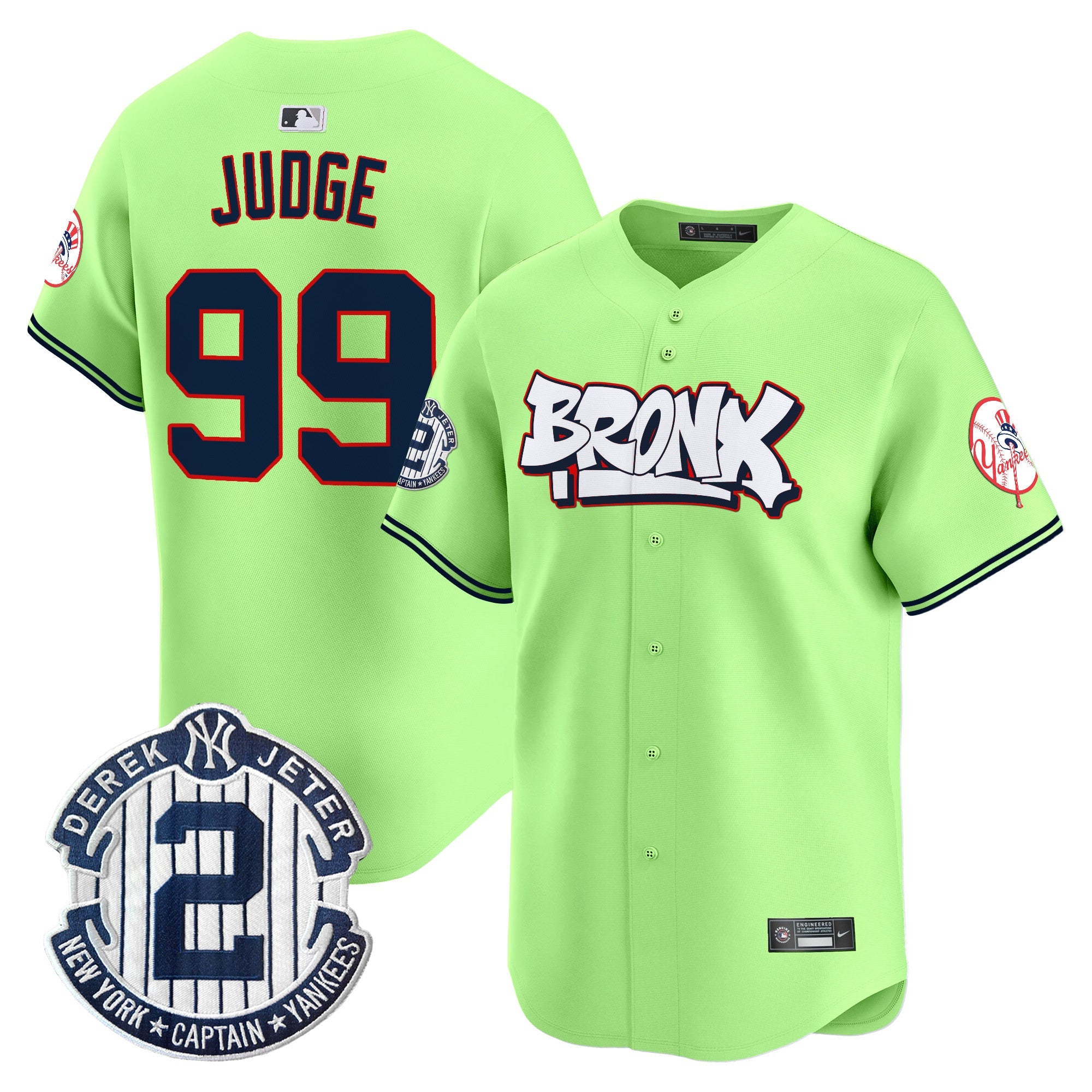 Unisex New York The Bronx Graffiti Vapor Premier Limited Jersey V4