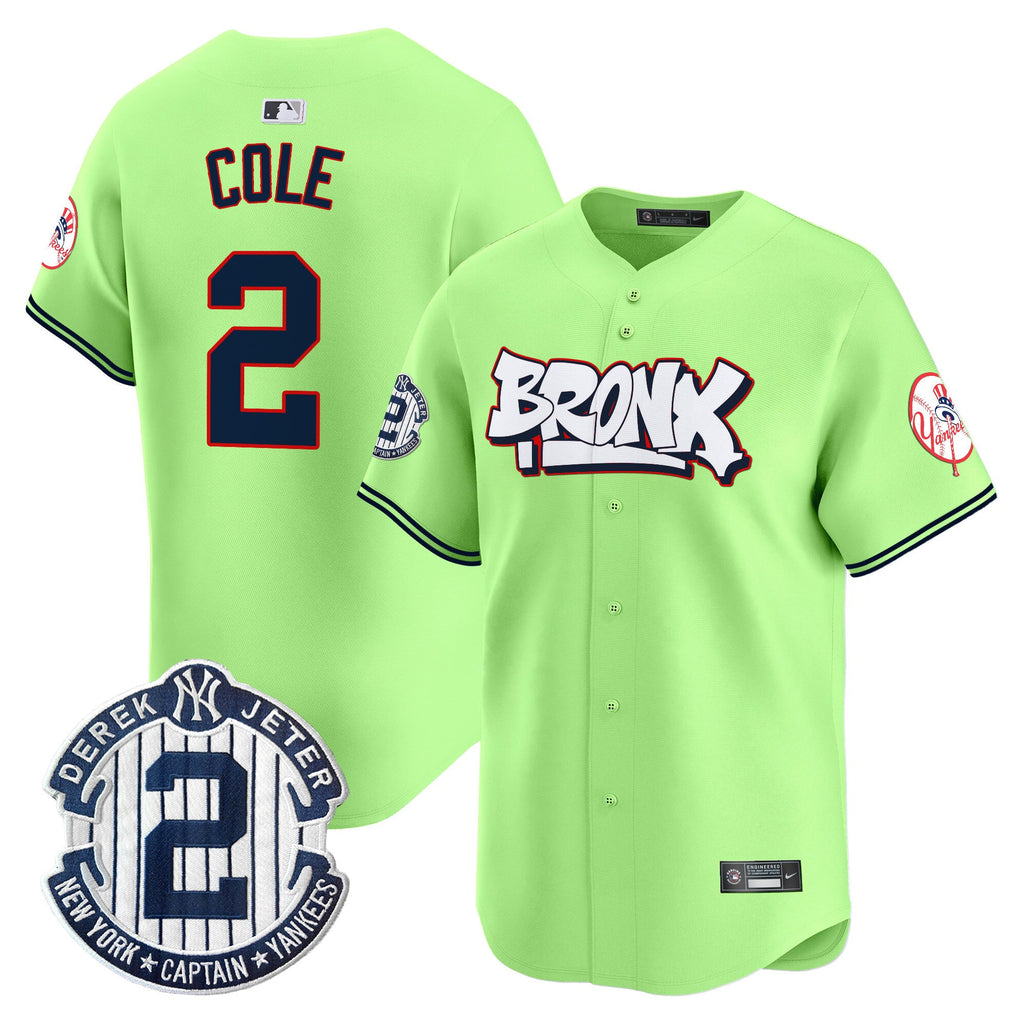 Unisex New York The Bronx Graffiti Vapor Premier Limited Jersey V4