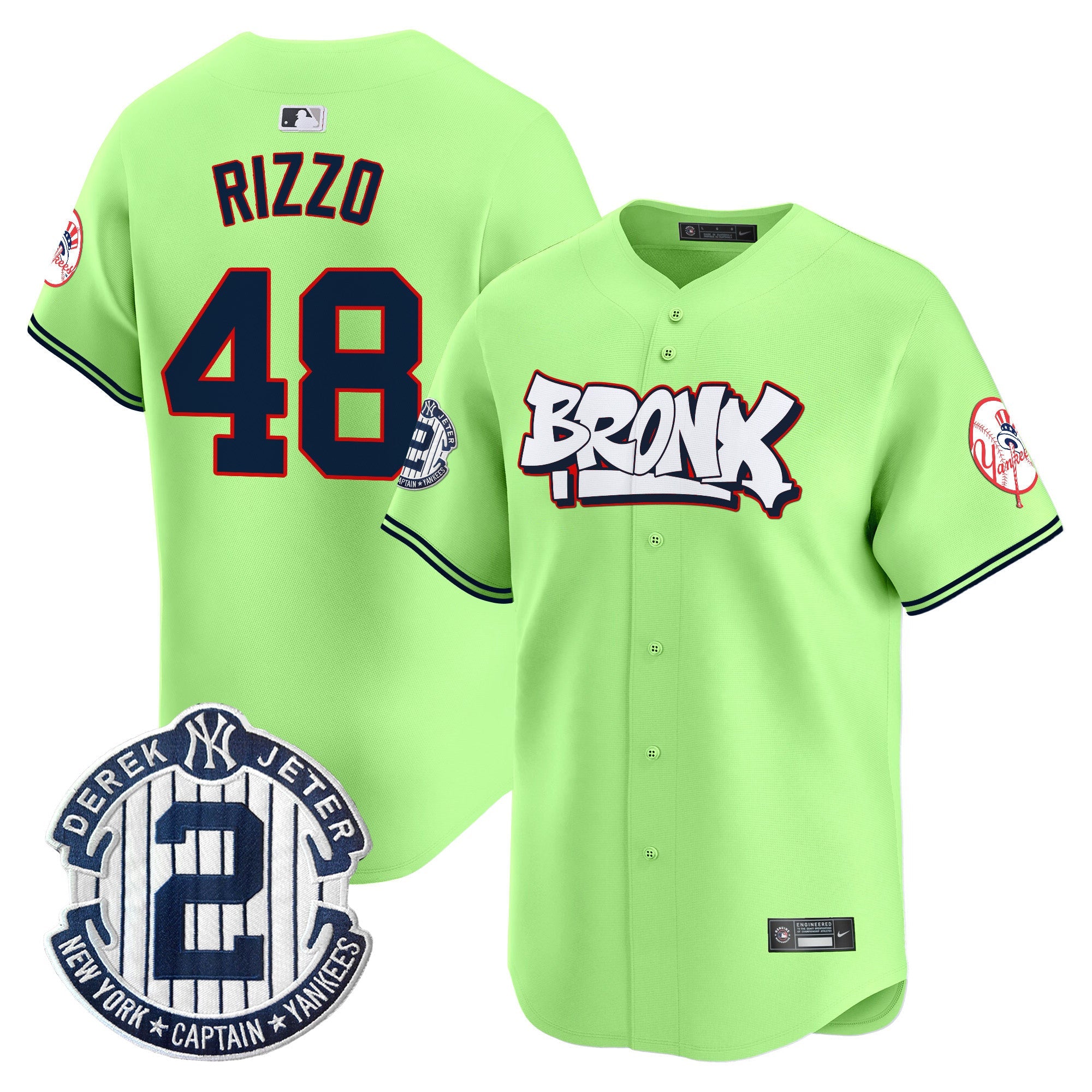 Unisex New York The Bronx Graffiti Vapor Premier Limited Jersey V4