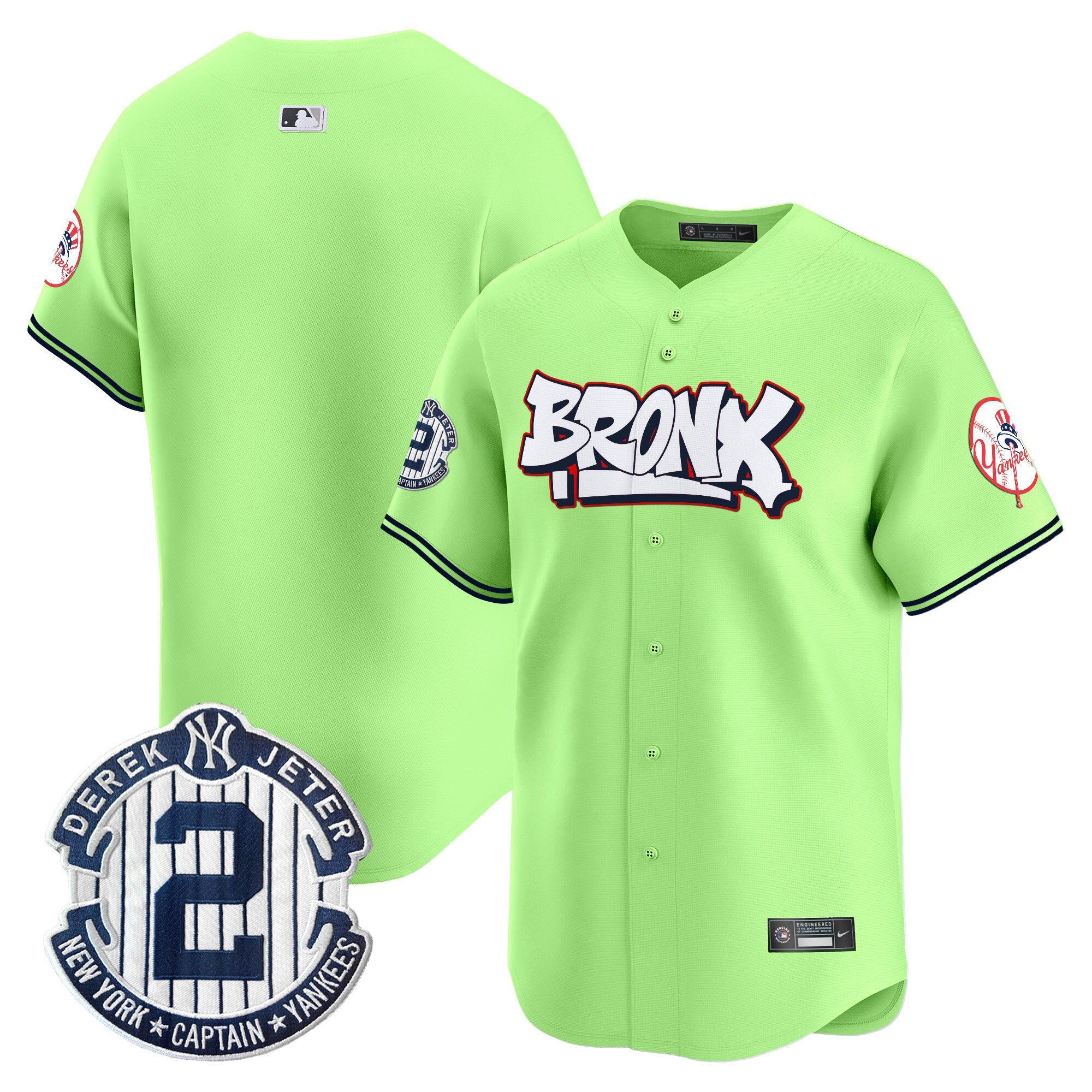 Unisex New York The Bronx Graffiti Vapor Premier Limited Jersey V4