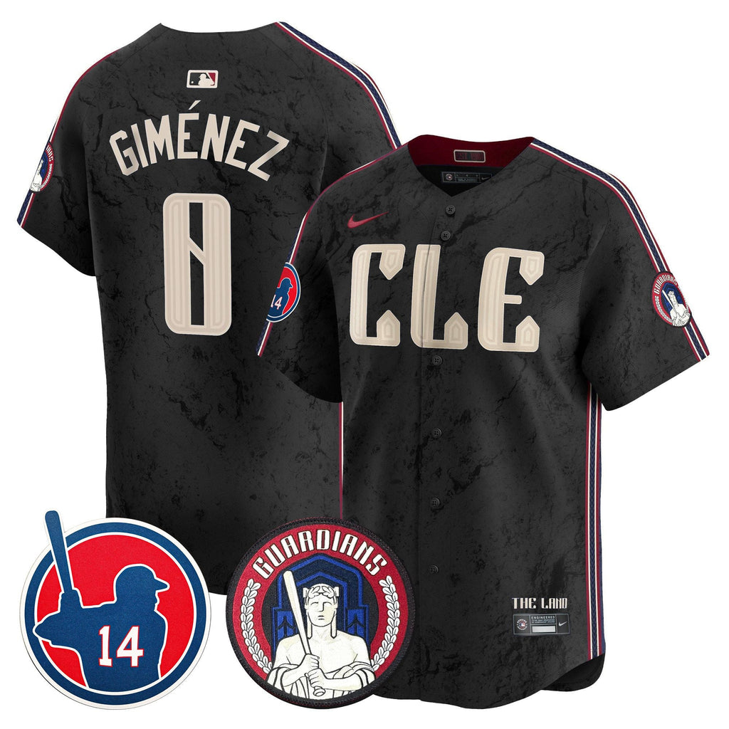 Men’s Cleveland Larry Doby Patch City Connect Vapor Premier Limited Jersey