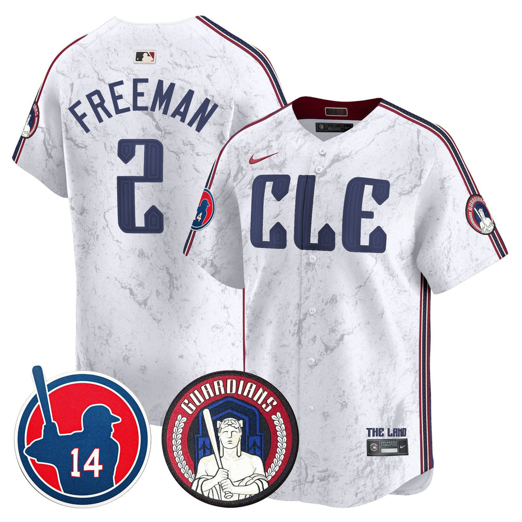 Men’s Cleveland Larry Doby Patch City Connect Vapor Premier Limited Jersey