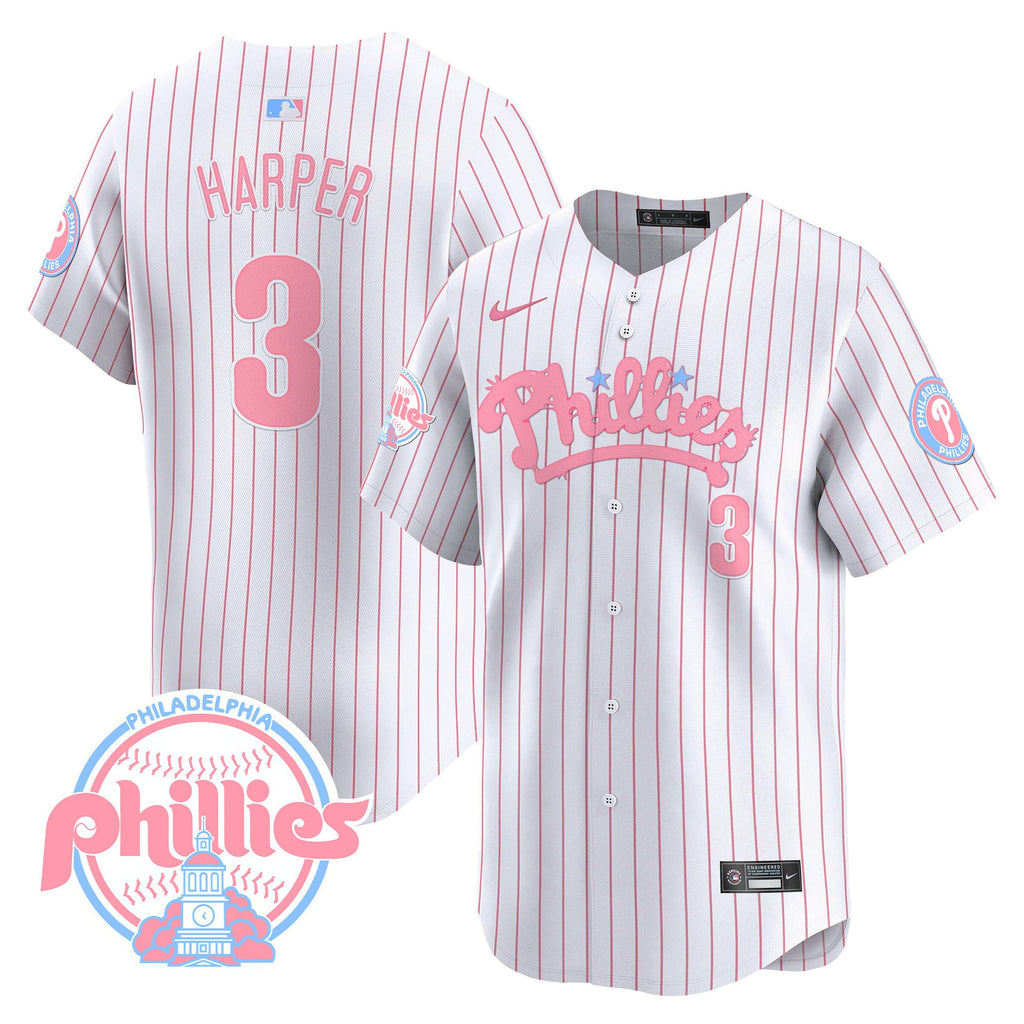 Men’s Bubblegum Pink Vapor Premier Limited Jersey