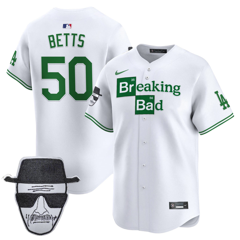 Men’s Breaking Bad Walter White Patch Vapor Premier Limited Jersey
