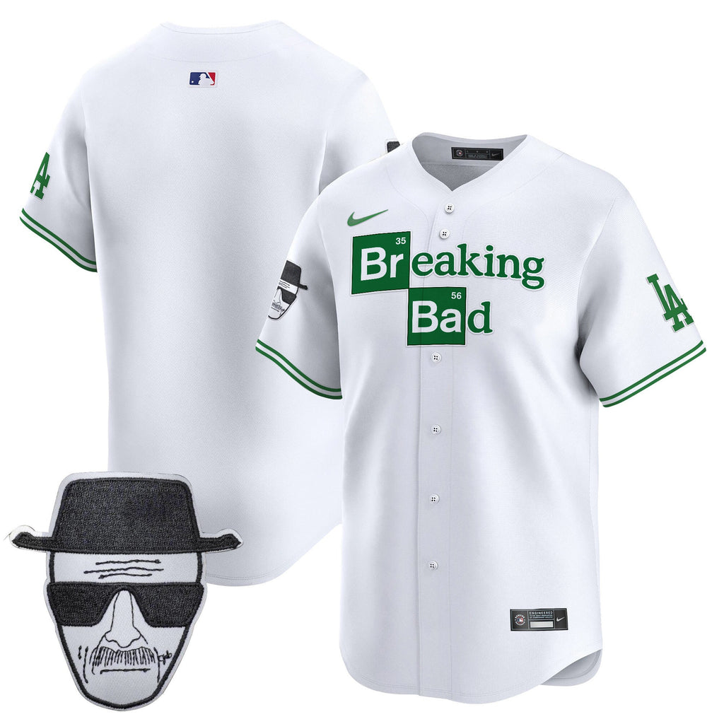Men’s Breaking Bad Walter White Patch Vapor Premier Limited Jersey