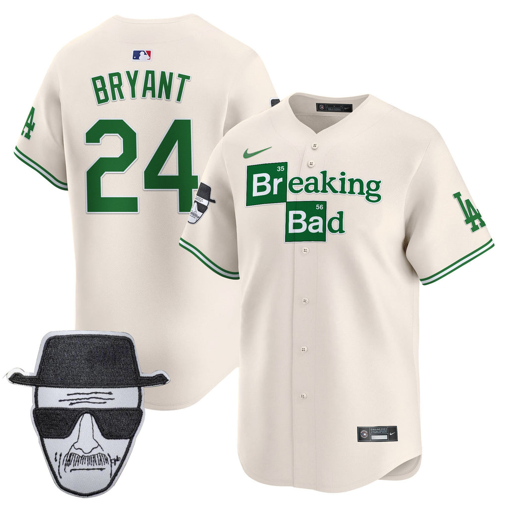 Men’s Breaking Bad Walter White Patch Vapor Premier Limited Jersey