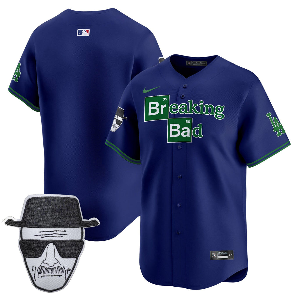 Men’s Breaking Bad Walter White Patch Vapor Premier Limited Jersey