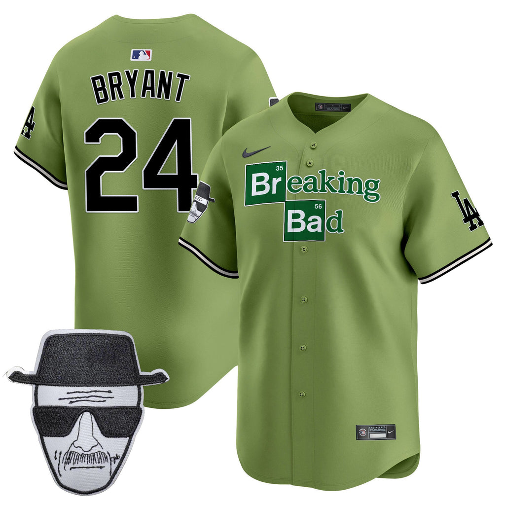 Men’s Breaking Bad Walter White Patch Vapor Premier Limited Jersey