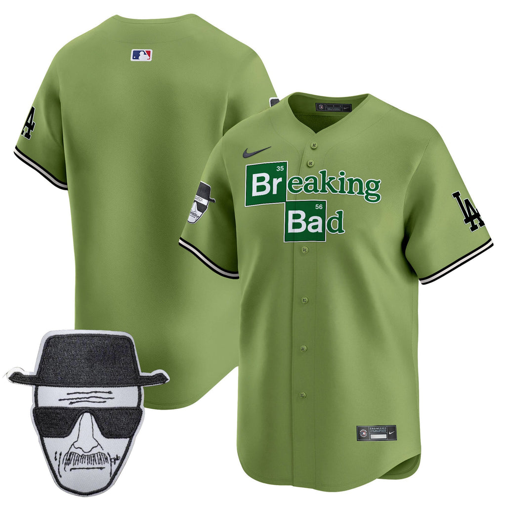 Men’s Breaking Bad Walter White Patch Vapor Premier Limited Jersey