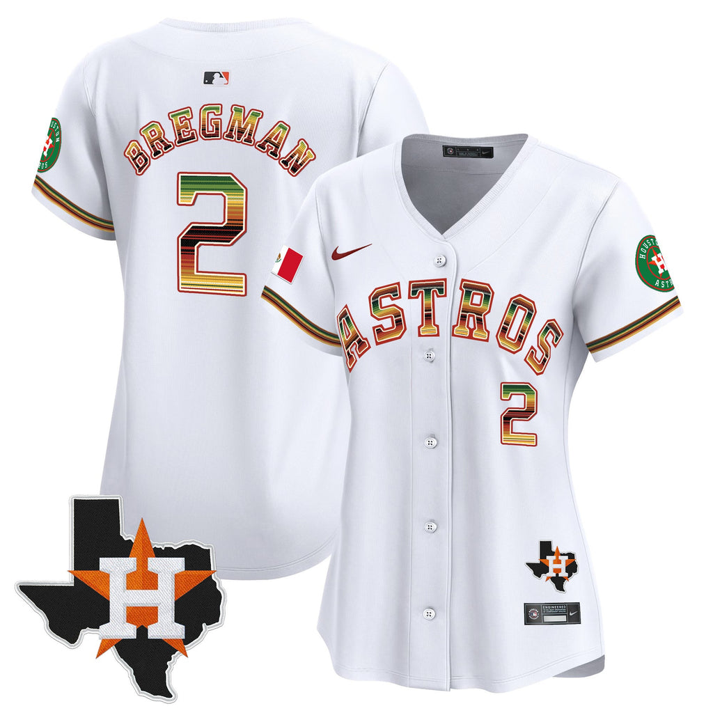 Women’s Houston Mexico Traditional Style Vapor Premier Limited Jersey