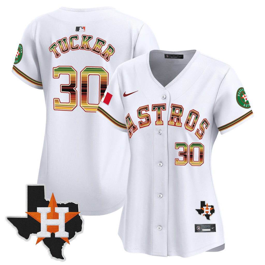 Women’s Houston Mexico Traditional Style Vapor Premier Limited Jersey