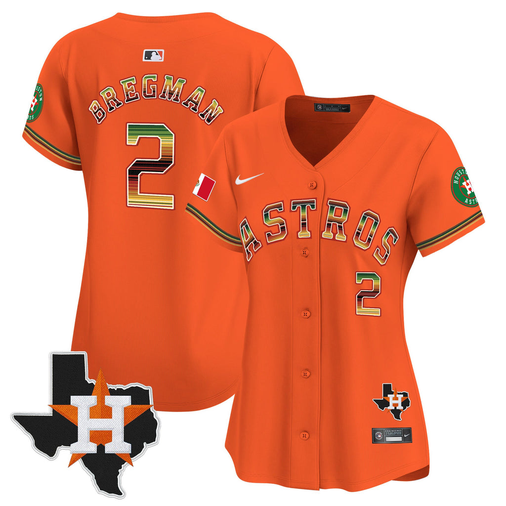 Women’s Houston Mexico Traditional Style Vapor Premier Limited Jersey