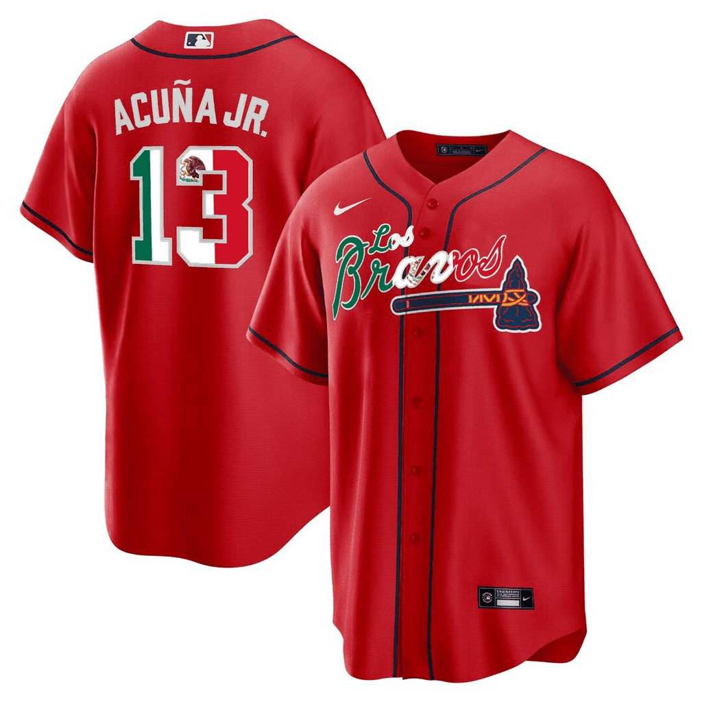 Men’s Atlanta Los Bravos Special Mexico Edition Jersey