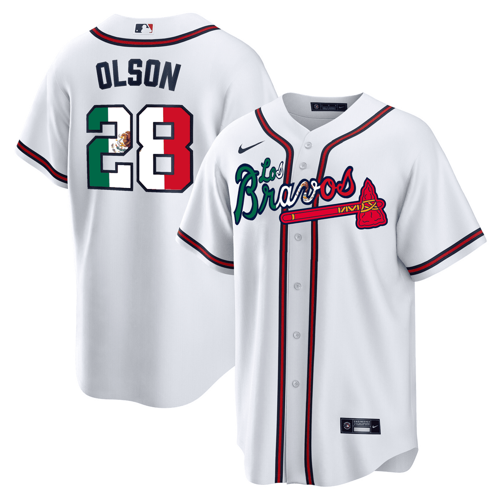 Men’s Atlanta Los Bravos Special Mexico Edition Jersey