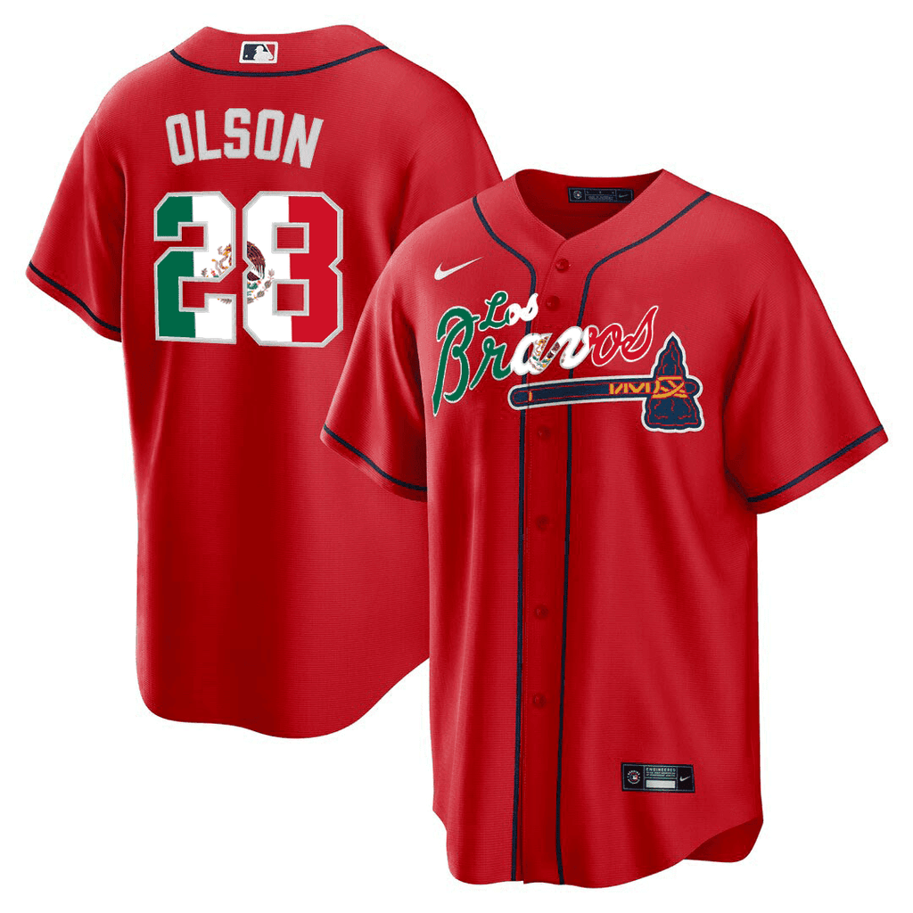 Men’s Atlanta Los Bravos Special Mexico Edition Jersey