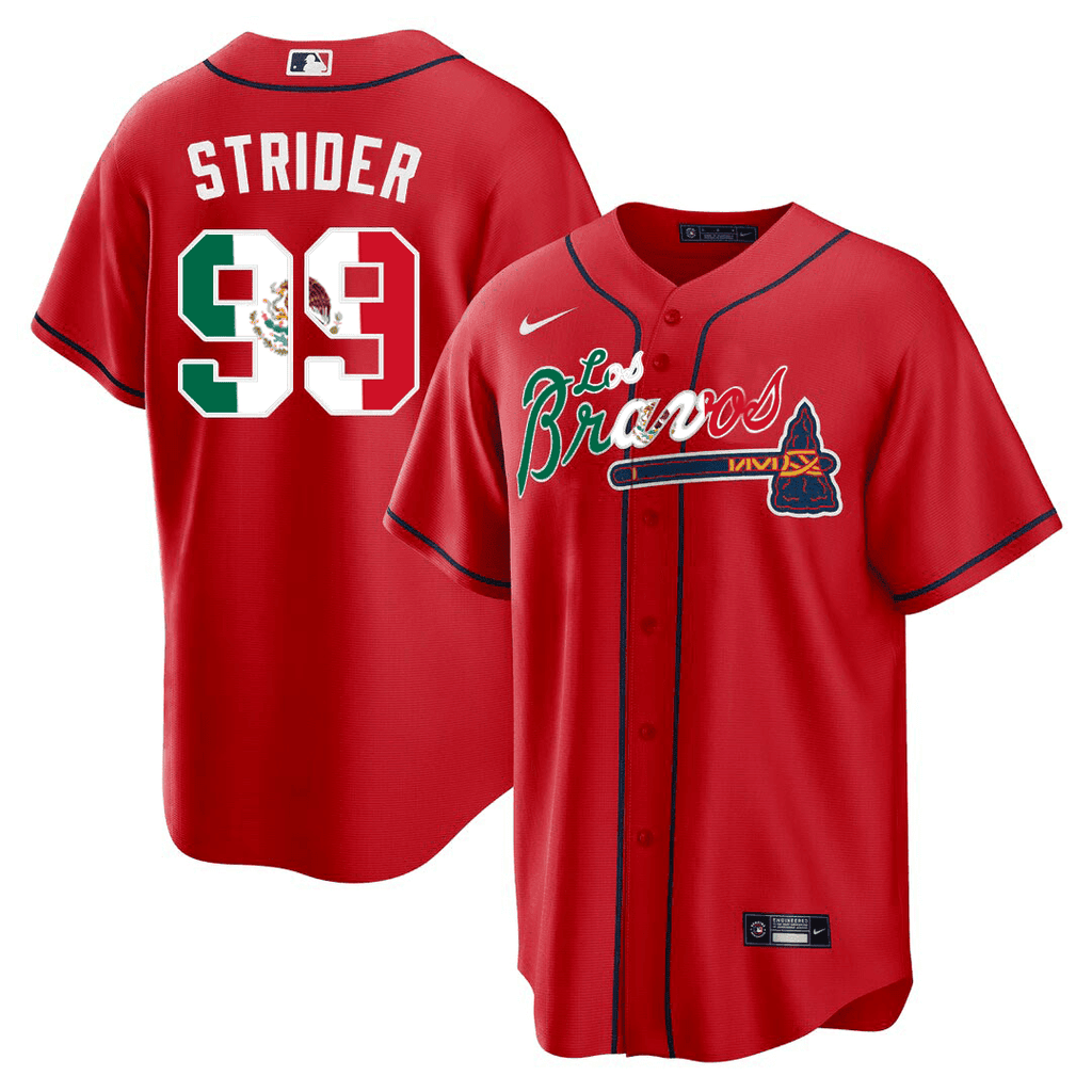 Men’s Atlanta Los Bravos Special Mexico Edition Jersey