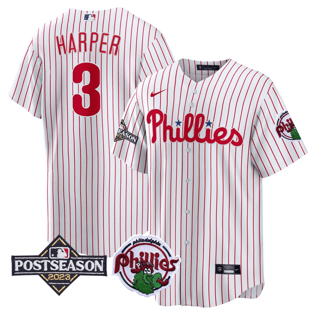 Men’s Philadelphia 2023 Postseason Patch Jersey