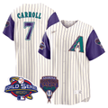 Men’s Arizona 2001 World Series Patch Throwback Jersey