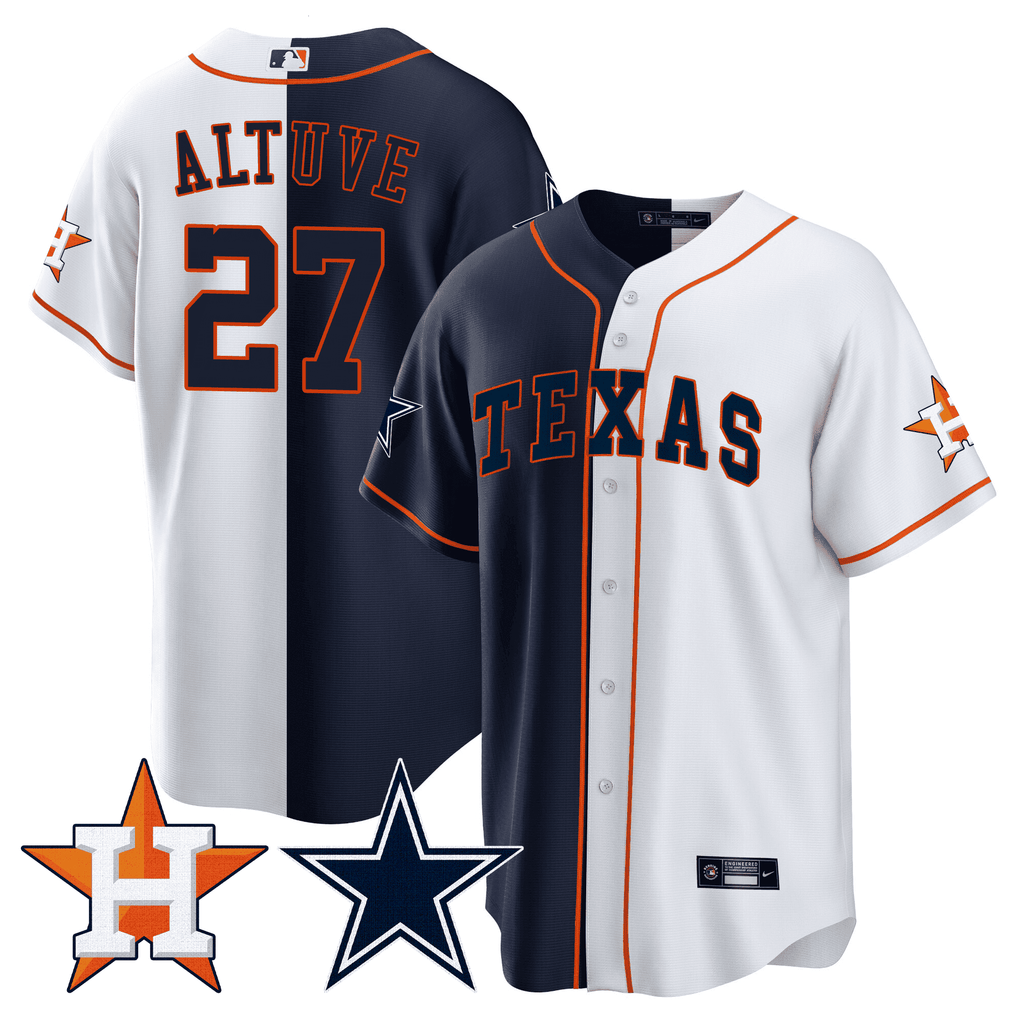 Men’s Split Astros – Cool Base Jersey