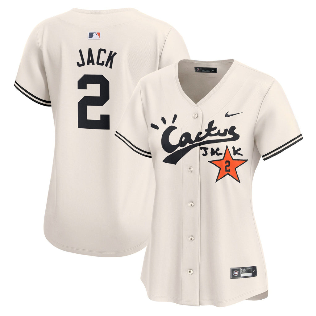 Women’s Cactus Jack Vapor Premier Limited Jersey V2 – Stitched