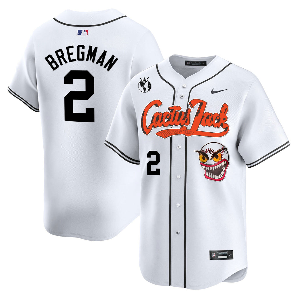 Men’s Houston Cactus Jack Vapor Premier Limited Jersey – Stitched