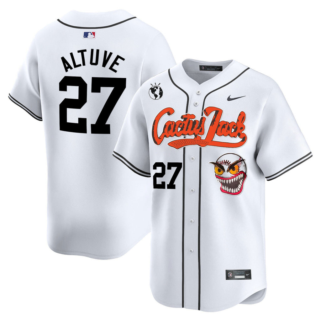 Men’s Houston Cactus Jack Vapor Premier Limited Jersey – Stitched