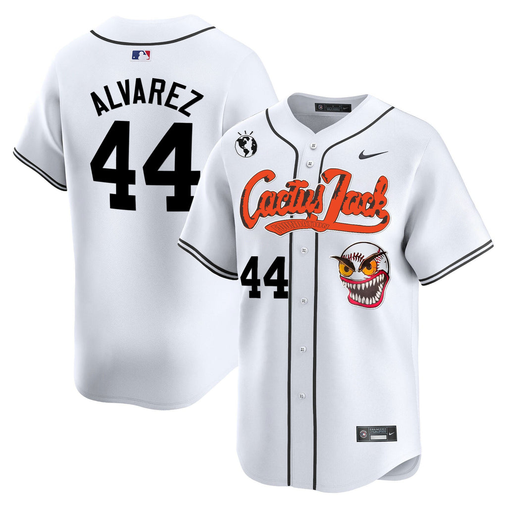 Men’s Houston Cactus Jack Vapor Premier Limited Jersey – Stitched