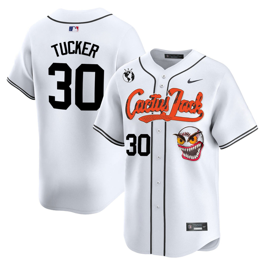 Men’s Houston Cactus Jack Vapor Premier Limited Jersey – Stitched